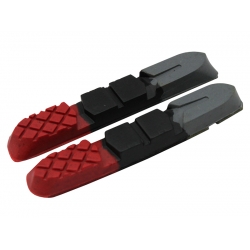 CLARK'S Okładziny hamulcowe CPS 501 V-brake 72mm czarno/czerwono/szare